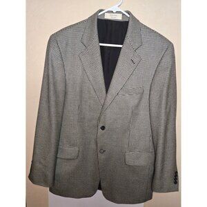 John Nordstrom Loro Piana 100% Cashmere Blazer Made In Canada Sz 40 Reg